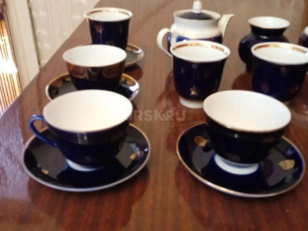 Набор чайного фарфорового сервиза. - Орск