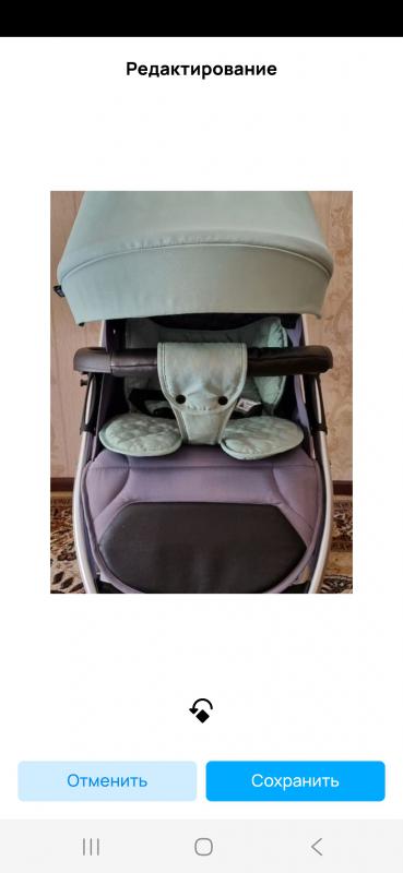 Коляска, три положения, глубокий капюшон (защита от ветра),маневренная,окно для мамы ,пятиточечные р - Новотроицк