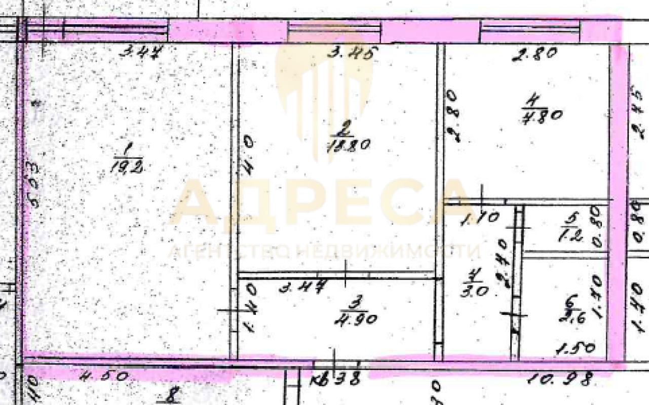 Продается 2х комнатная квартира по адресу: ул. - Оренбург
