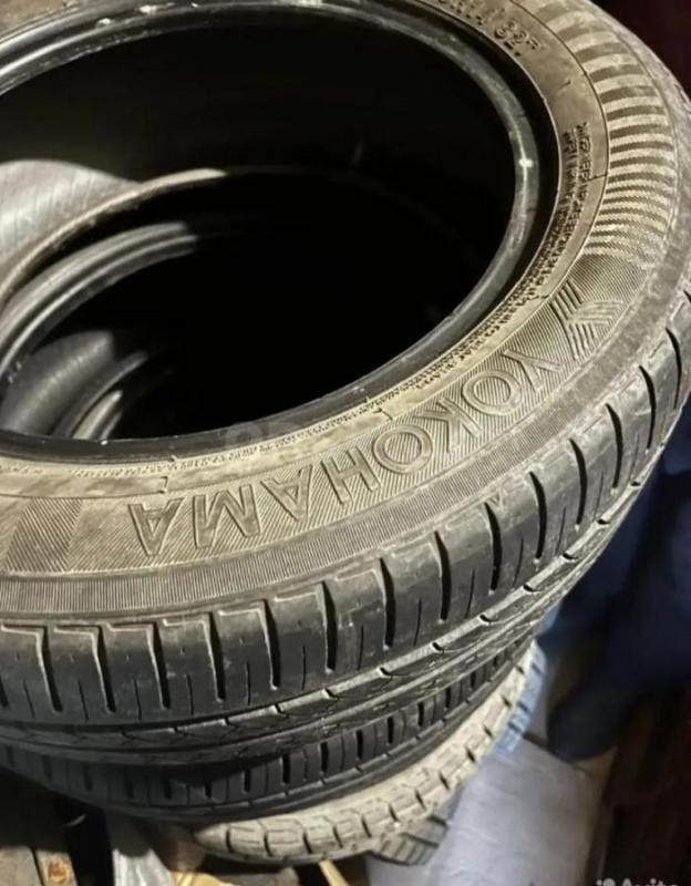 Летняя резина Yokohama 185-60-14 в отличном состоянии.1-балон Кама такой же по рисунку и такого же р - Орск