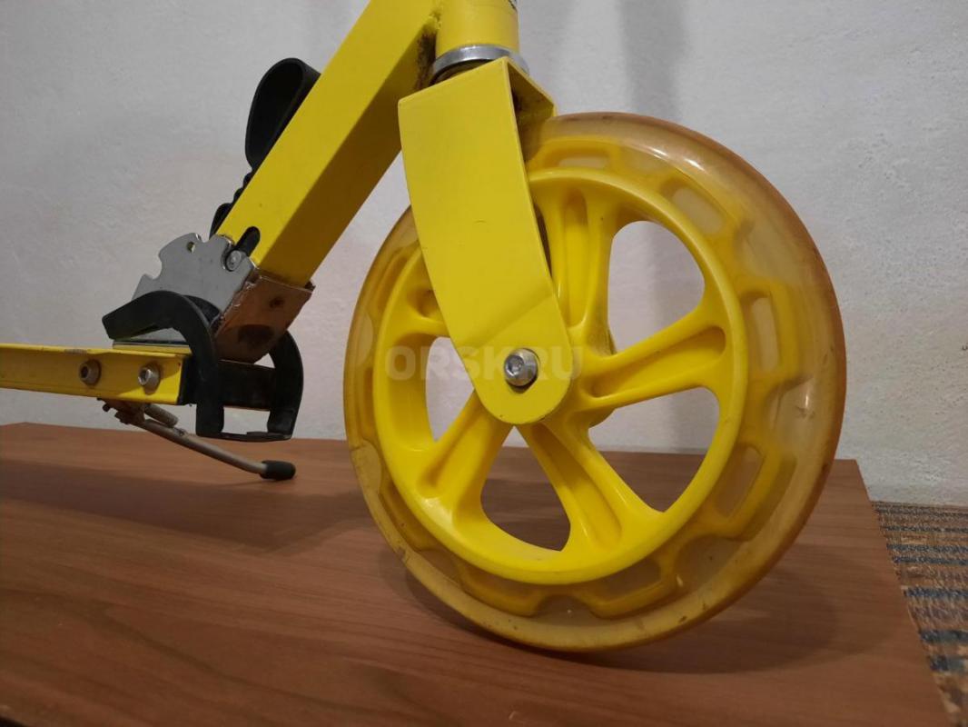 Самокат складной городской, регулируемая высота рулевой стойки - 91-96-100 см, тип тормоза ножной, д - Орск