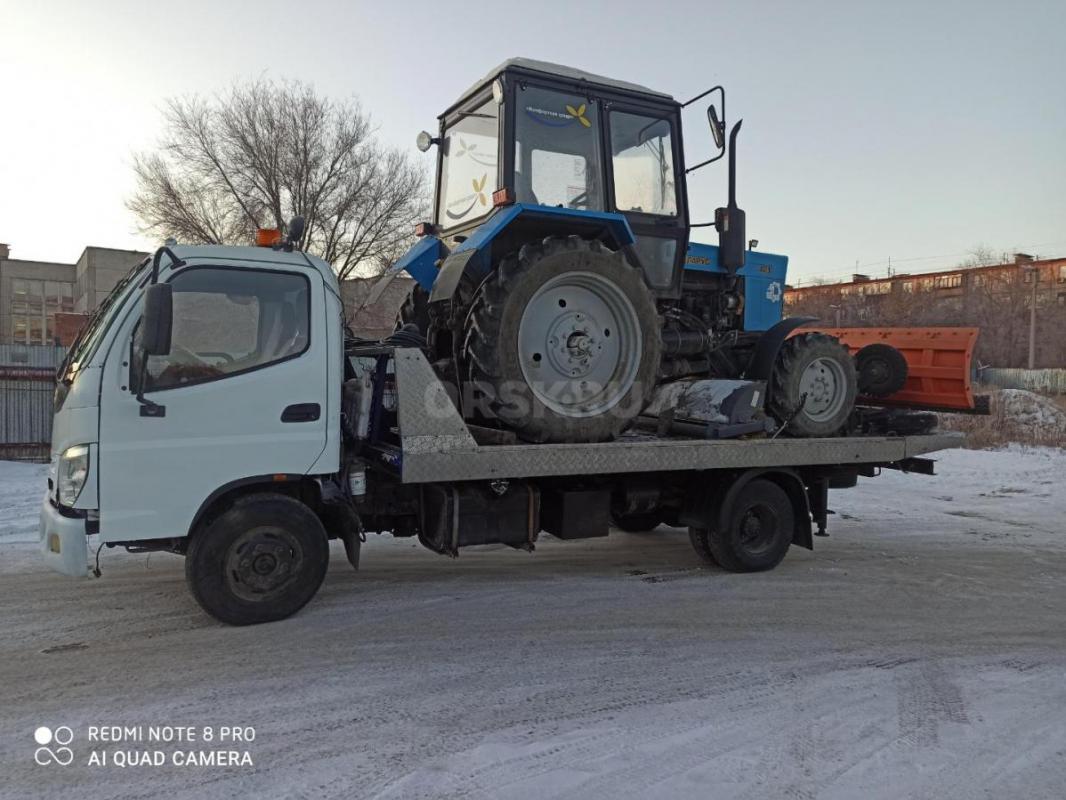 Эвакуатор со сдвижной гидравлической платформой до 5 тонн. - Орск