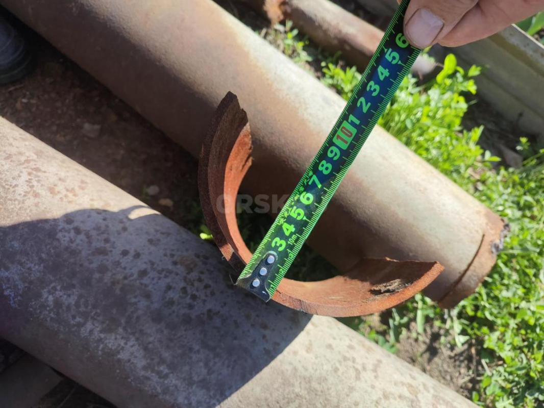 продам трубу 152мм по 2.5 куски по 25р. - Орск