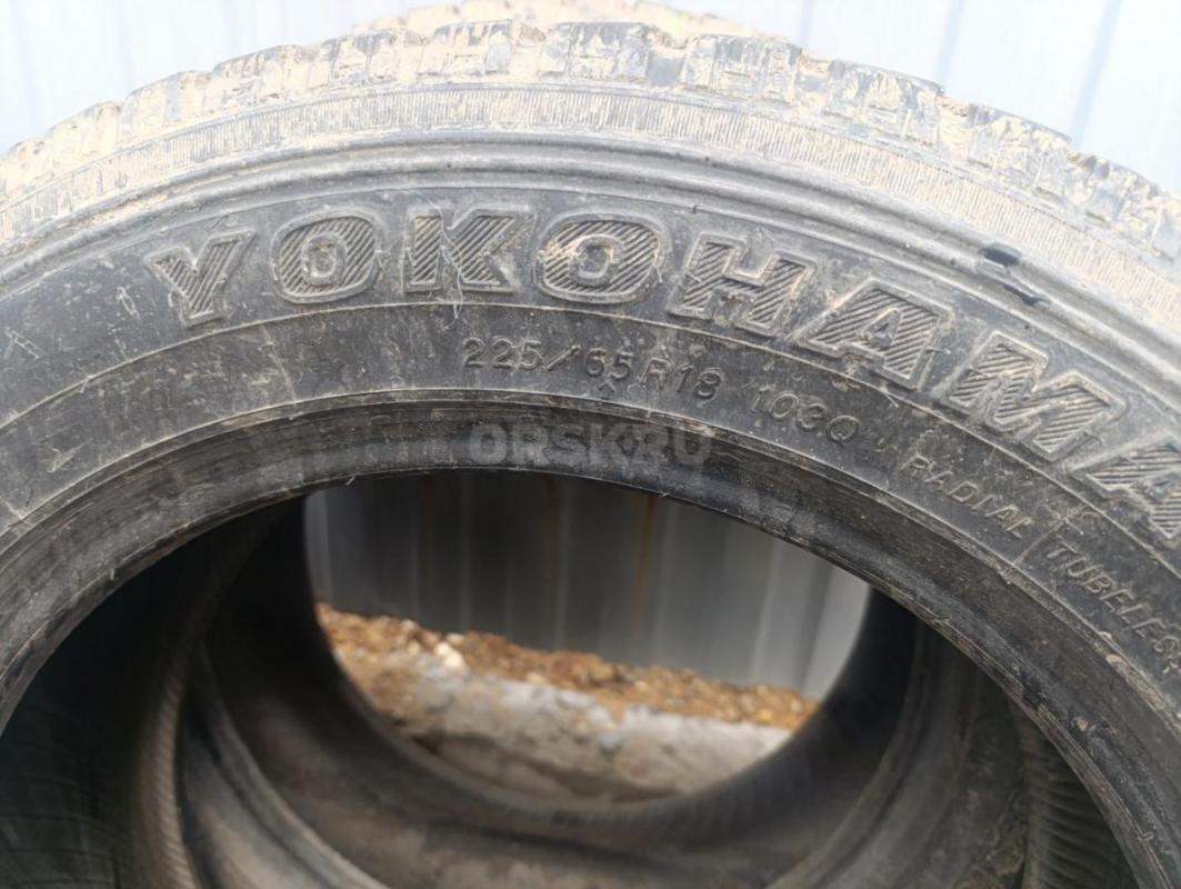 R18 YOKOHAMA 225/65  1030 radial липучка - Орск