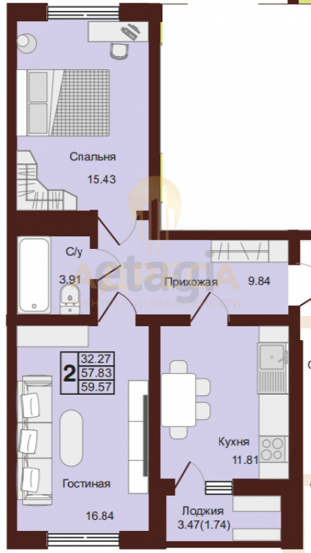 Продадаётся 2 ком. - Оренбург