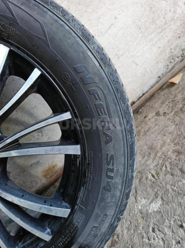 Продам 185/65/15 летнюю резину с литыми дисками - Орск