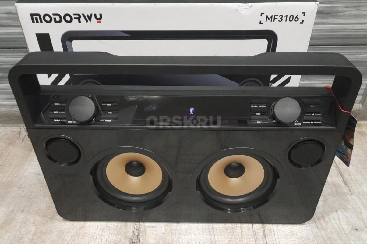 НОВЫЕ Bluetooth колонки!
1-3 фото:
Портативная Bluetooth колонка 60Вт, с ЖК дисплеем, встроенным M - Орск