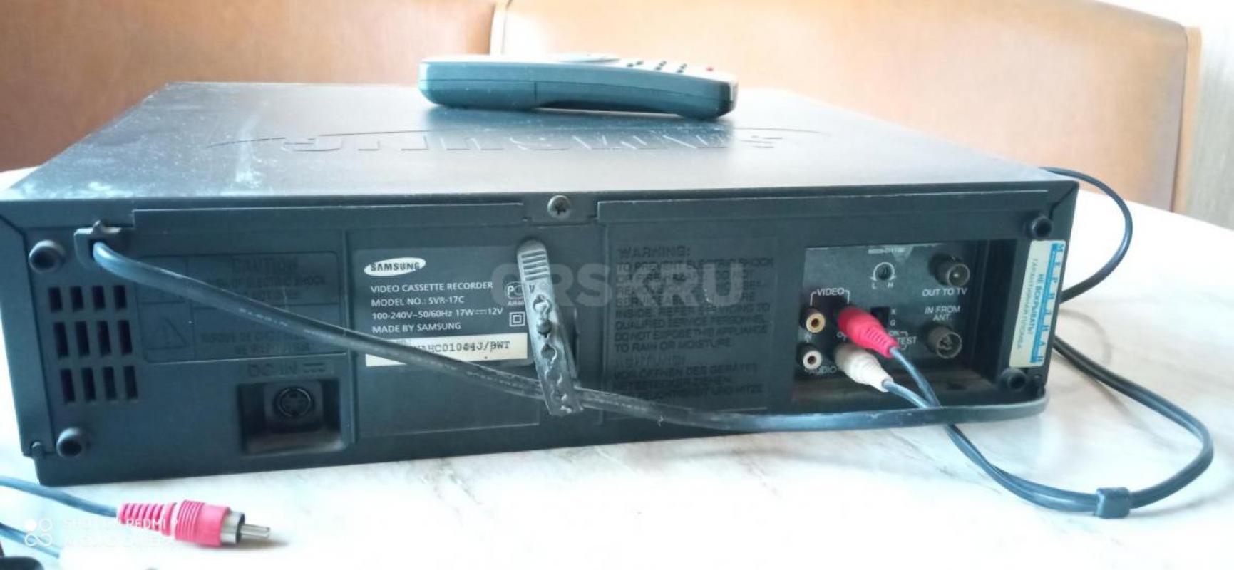 продам кассетный видеоплеер  с записью, рабочий - Орск