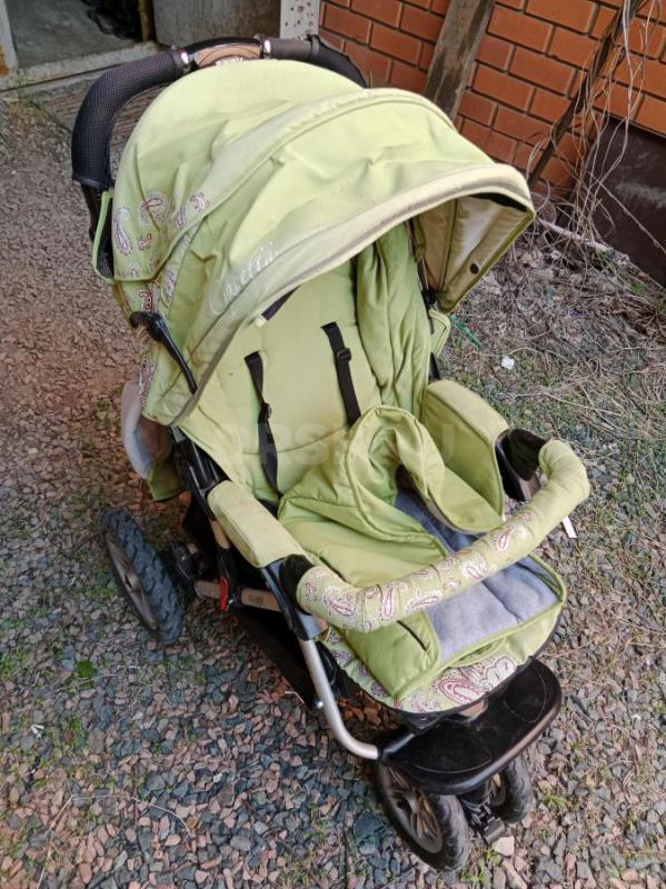 Детская коляска Capella раскладывается в хорошем состоянии район 2й участок - Орск