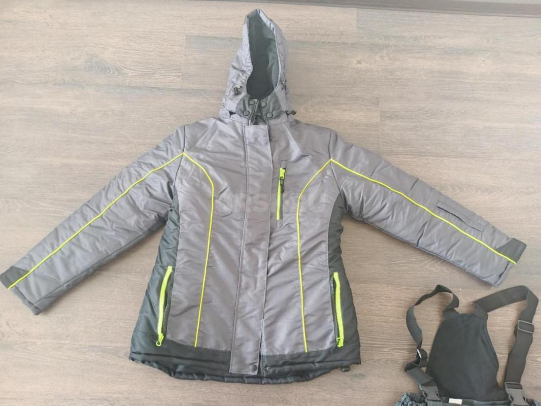 Зимние комбинезоны 2 комплекта (куртка+комбинезон, муж, жен), новые. - Орск