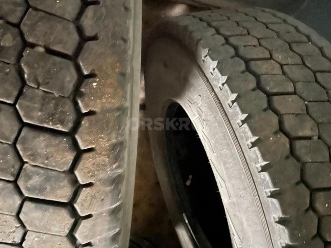 грузовая резина КАМА NR201 315/80/ R22,5 б/у ост протектора 8-11мм 8штук - Орск