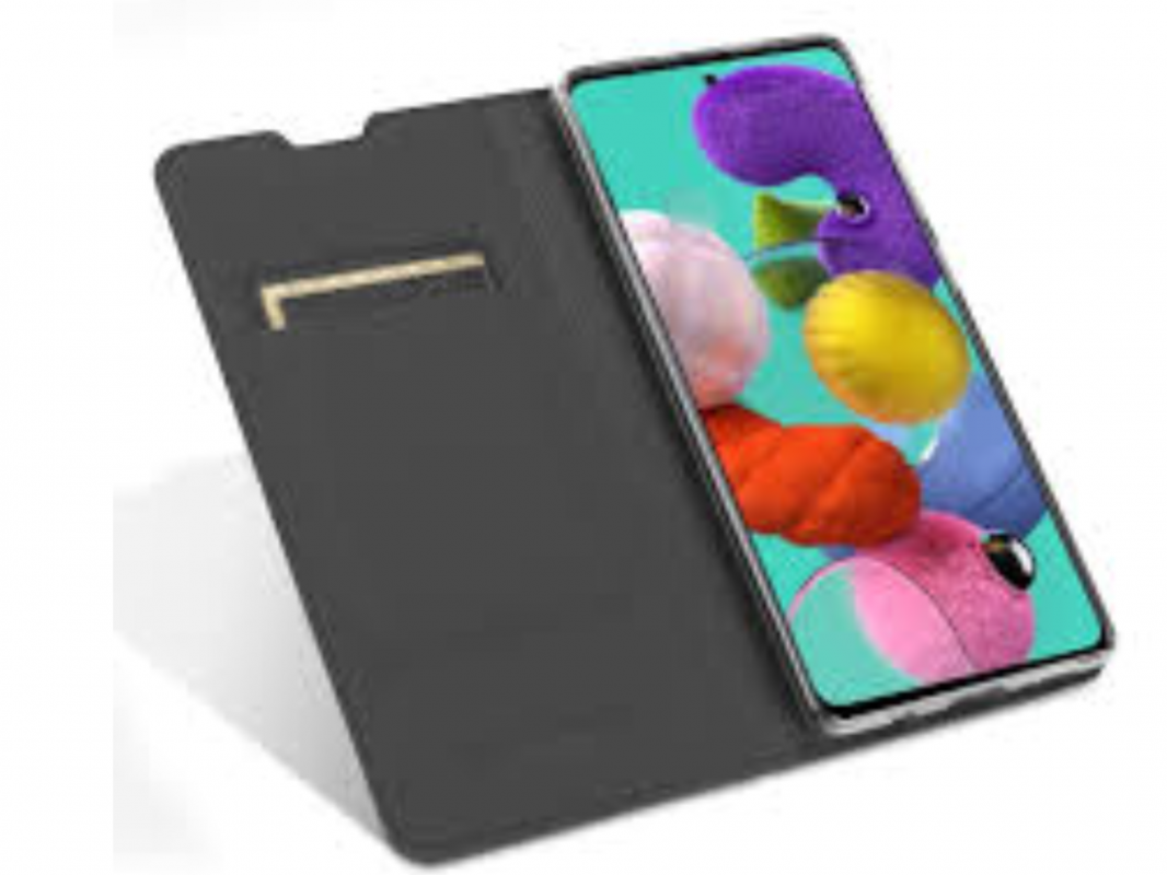 Чехол книжка на Samsung А 51 в хорошем состоянии , б/у . - Новотроицк