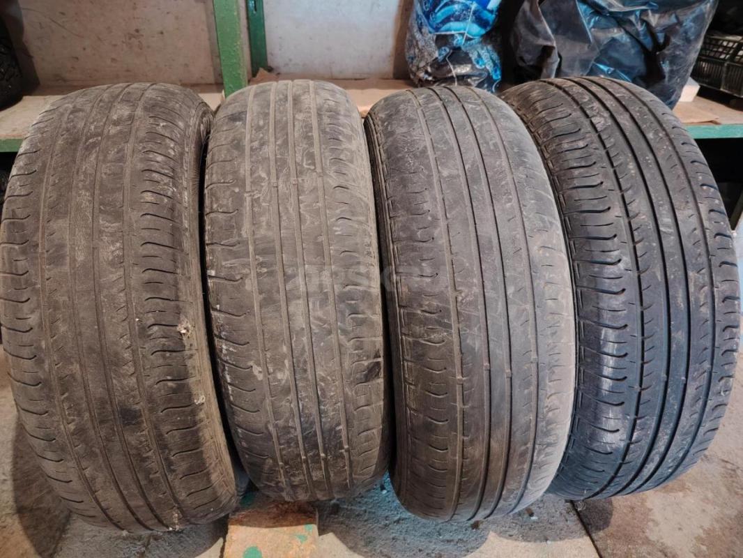 Продам шины летние без дисков Hankook Optimo r15 в удовлетворительном состоянии. - Орск