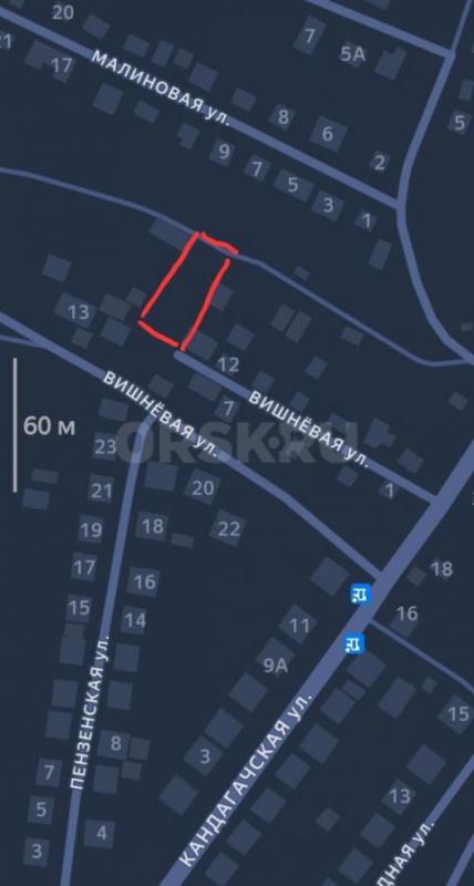 Продается уникальный (таких уже не осталось) участок в п. - Орск