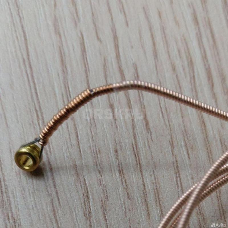 Струны на акустическую гитару Elixir Phosphor Bronze Nanoweb Light 12-53 оригинал, оплётку видно на - Гай