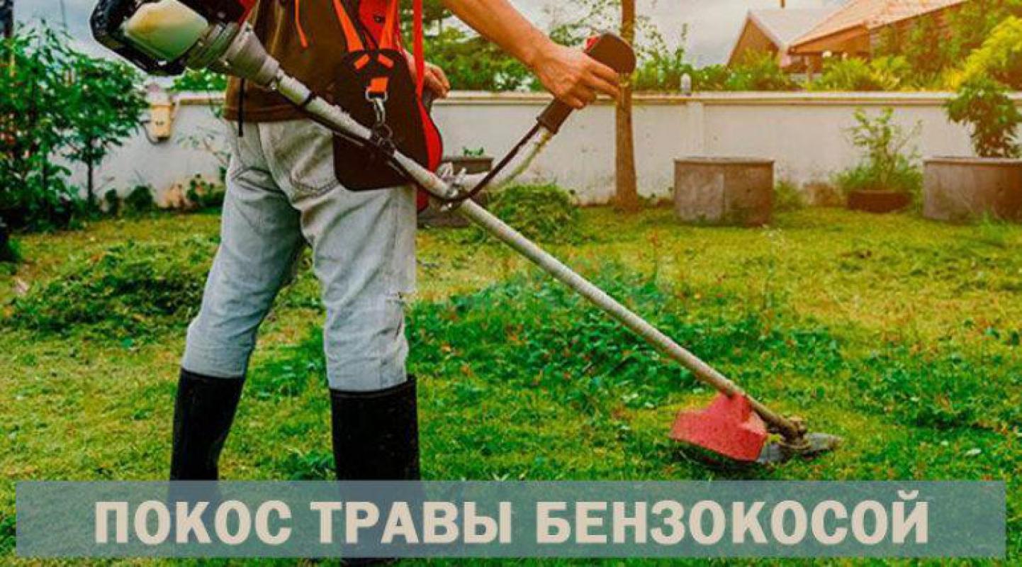  Покос травы триммером — быстро и аккуратно! - Орск
