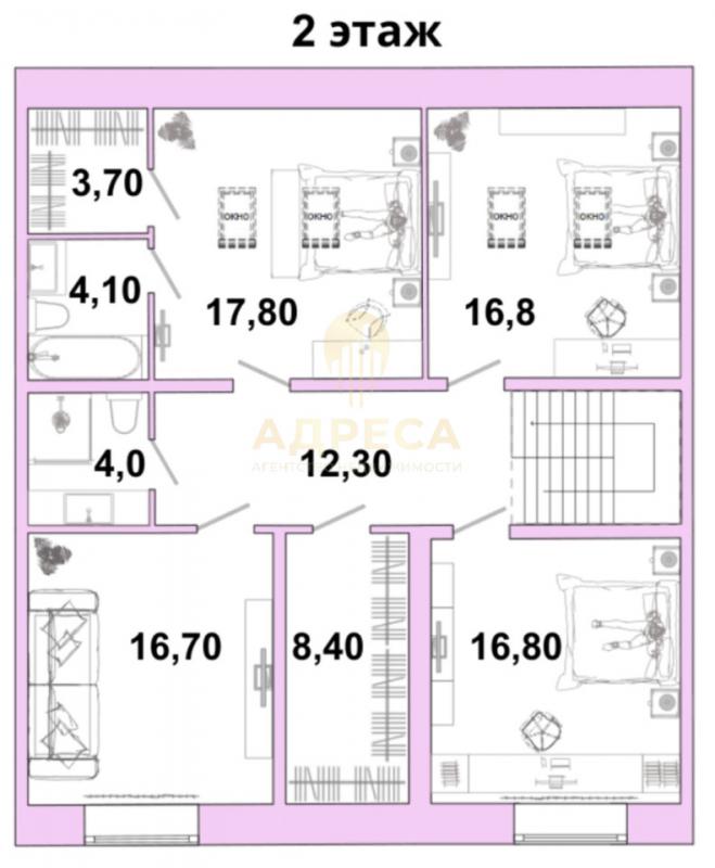 Продается двухэтажный триплекс 224,5 кв. - Оренбург