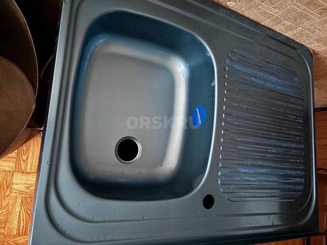 Продам раковину из толстой нержавейки 45/51 б/у,раковину мойку новую - Орск