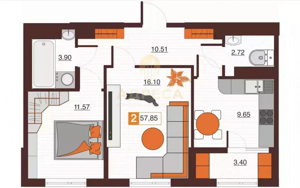 ЖК Фамильные кварталы, расположение Дома
ул. - Оренбург