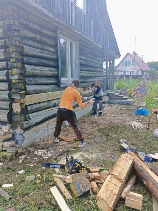 ЗАМЕНА ВЕНЦОВ В БРЕВЕНЧАТОМ ДОМЕ. - Орск