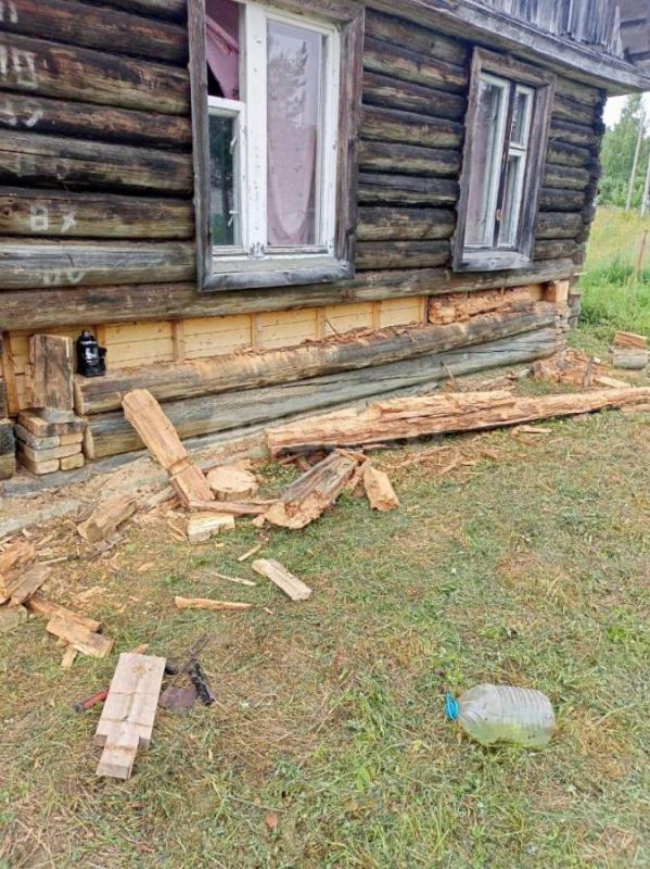 ЗАМЕНА ВЕНЦОВ В БРЕВЕНЧАТОМ ДОМЕ. - Орск