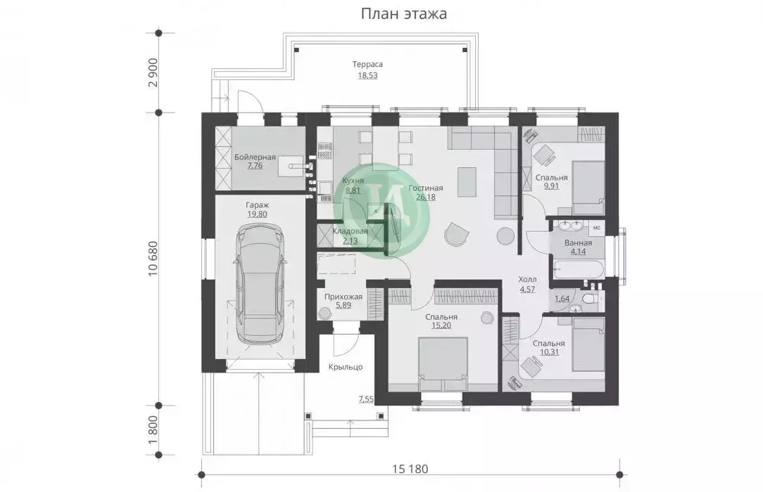 Продам новый строящийся дом в экологически чистом районе, с развитой инфраструктурой. - Орск