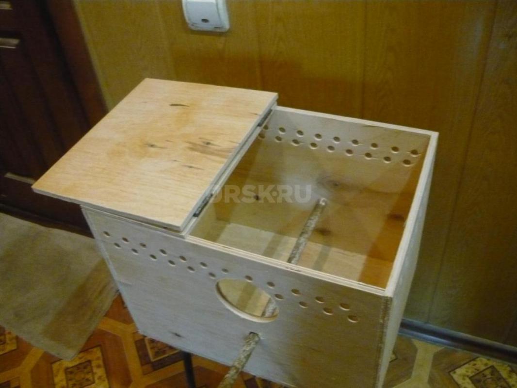 Продам гнездовой домик для попугаев. - Орск