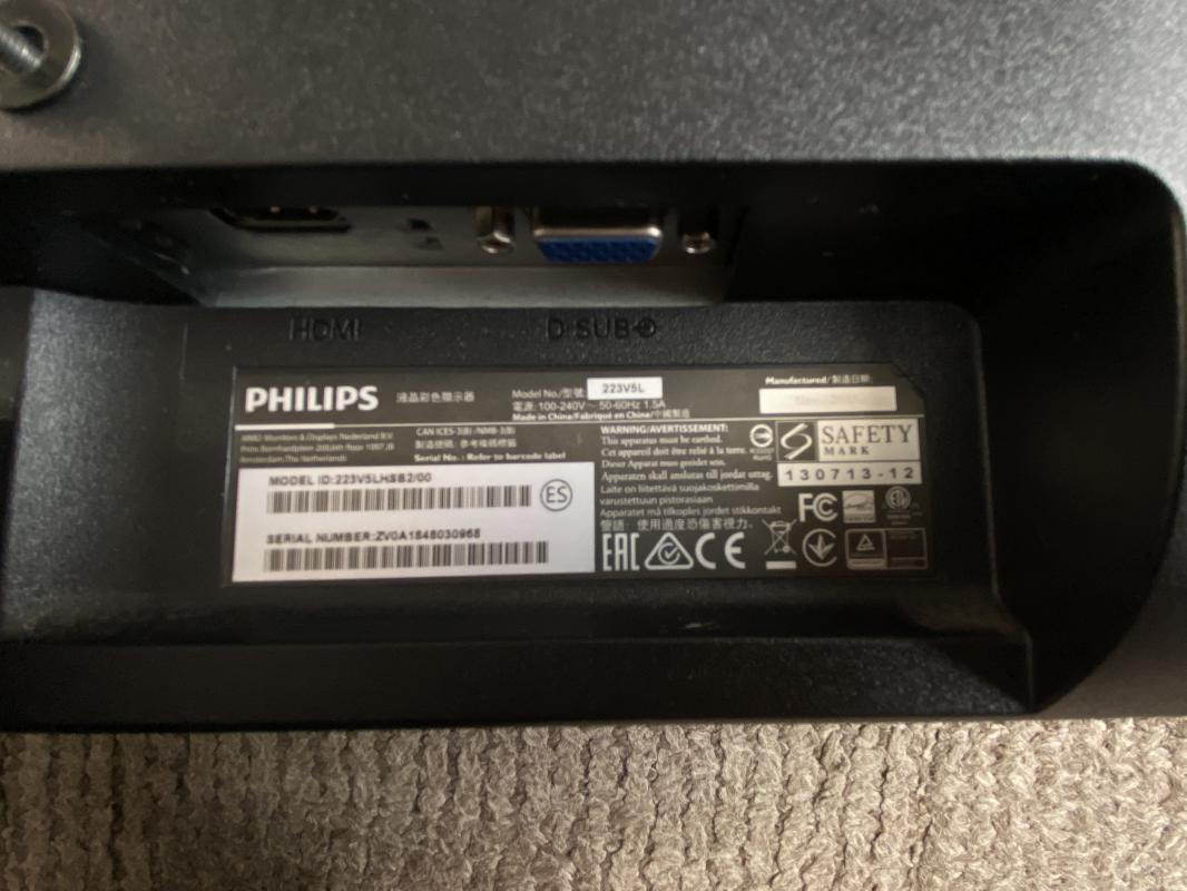 ‼️Продам ‼️
Монитор Philips 23.6" 243V5LSB/00(01) [TN, LED, 1920x1080, 1000:1, DC 10M:1, 5мс, 1 - Новотроицк