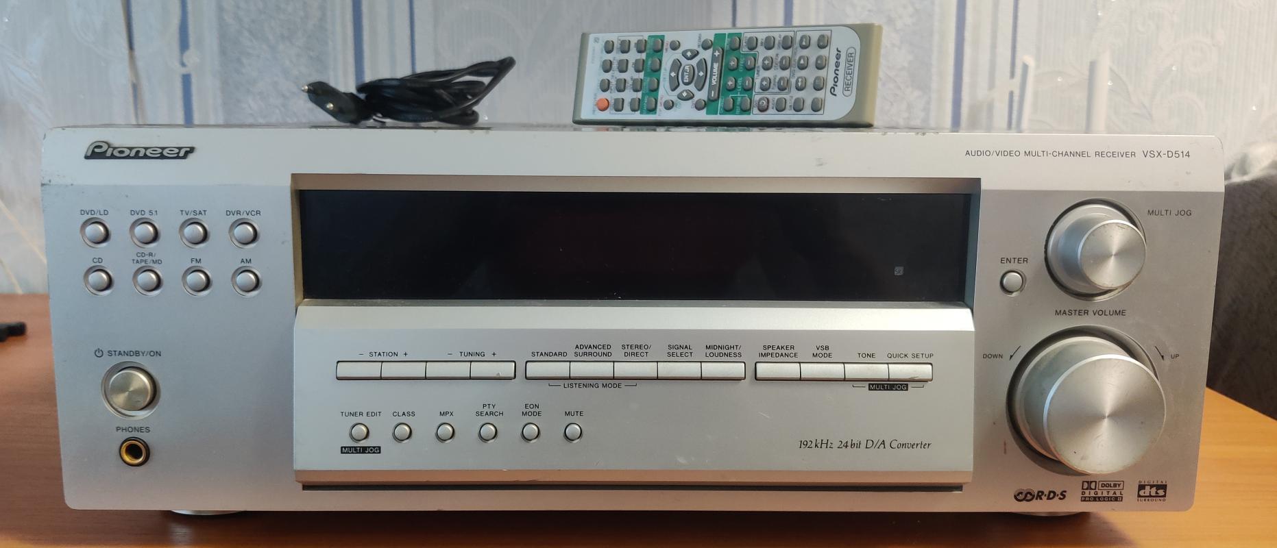 Продам AV-ресивер Pioneer VSX-D514 (5.1 канал). - Новотроицк