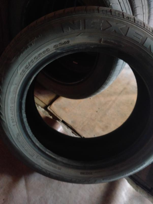Aвтомобильные шины Nexen (Южнaя Корея) б/у  195/60R16 89H 
износ 60% - Гай