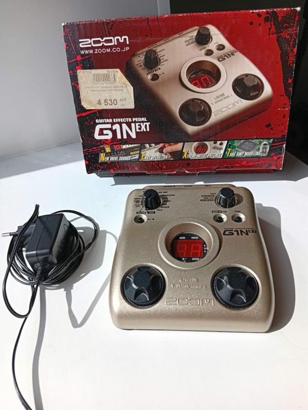 ПРОДАМ :
Гитарная педаль эффектов Guitar Effects Pedal G1Nex от компании ZOOM.
3000 руб. - Новотроицк